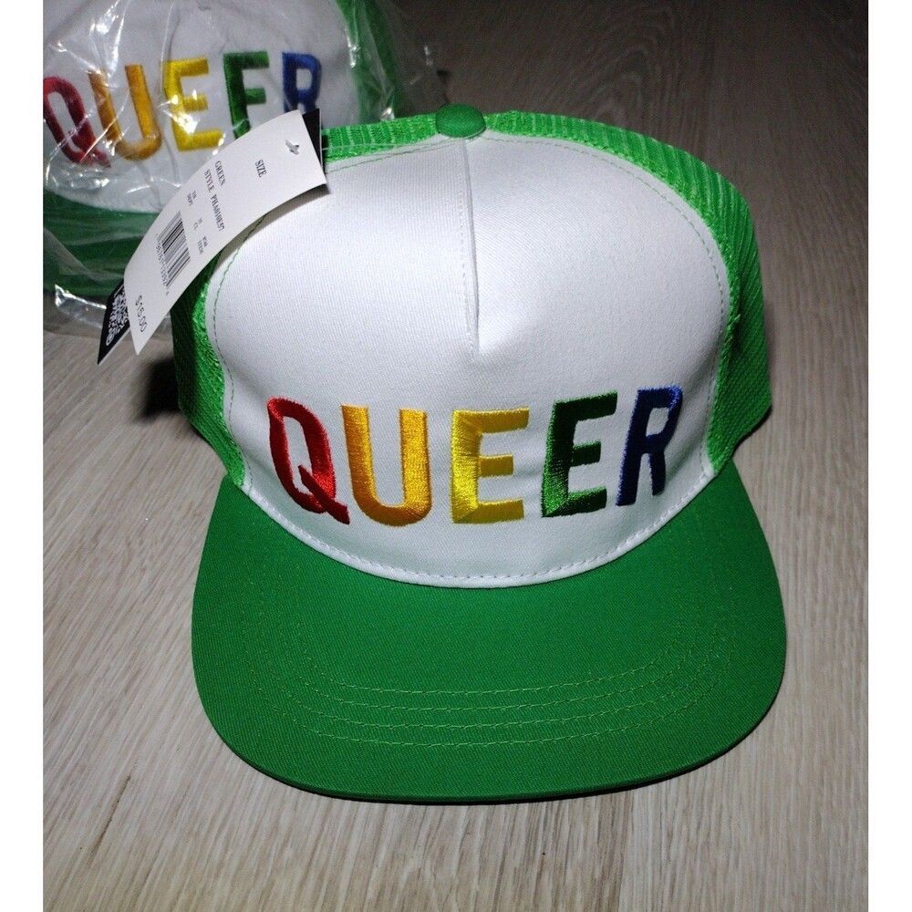 Freedom of Self Expression - 'QUEER' Snap Back Hats - NWT